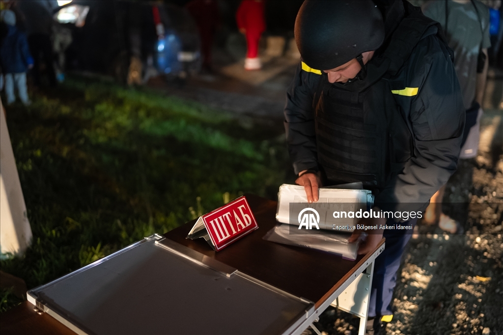 Rusya, Ukrayna'nın Zaporijya kentine saldırı düzenledi