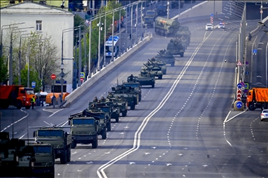 Москва репетирует Парад Победы