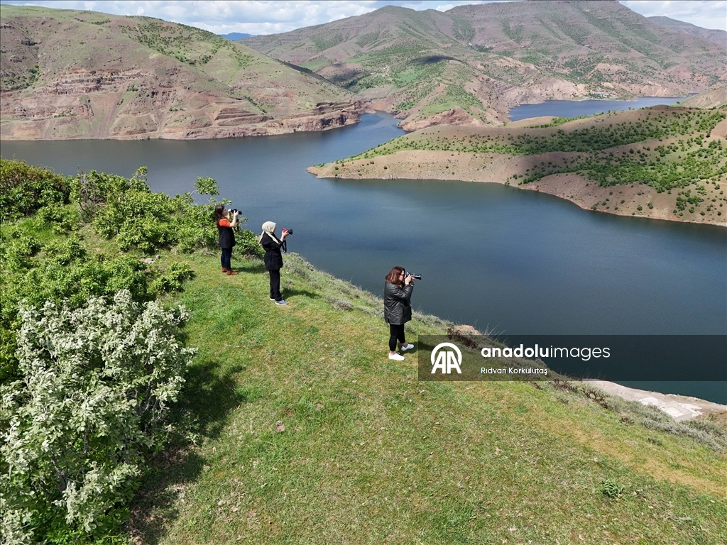 Vangölü Ekspresi'nin güzergahı fotoğraf meraklılarına kartpostallık kareler sunuyor