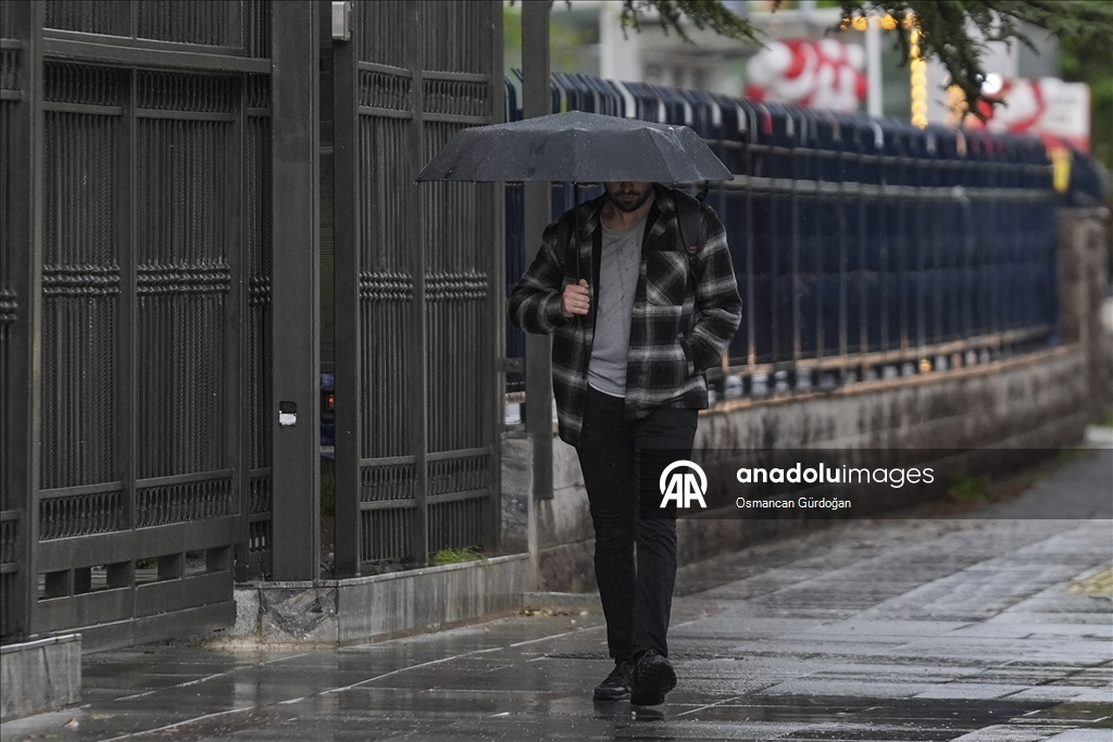 Ankara’da yağmur
