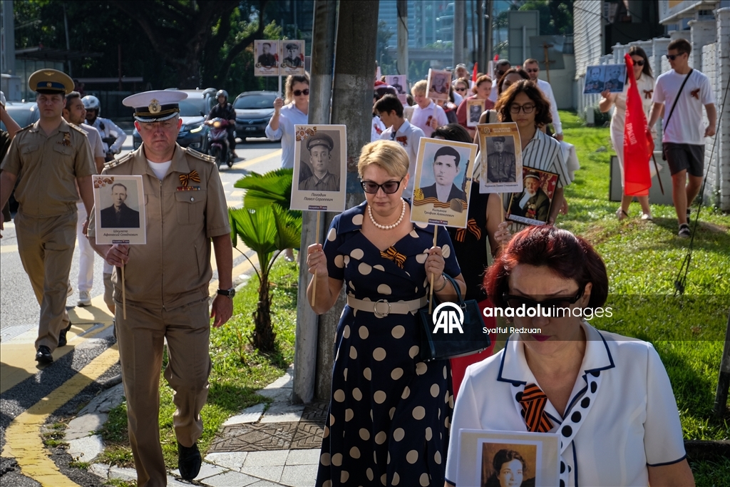 В Малайзии прошел парад по случаю Дня Победы 9 мая