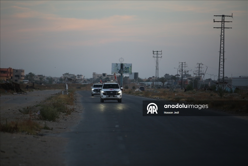 خان يونس - القسام يفرج عن الجندي الإسرائيلي الأمريكي عيدان ألكساندر