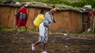 Kenya'da Masai'lerin günlük yaşamı