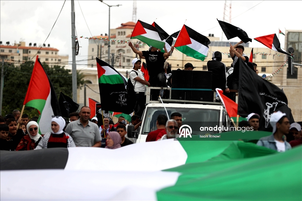 الضفة.. فلسطين تحيي الذكرى الـ77 للنكبة بتظاهرات تندد بإبادة غزة
