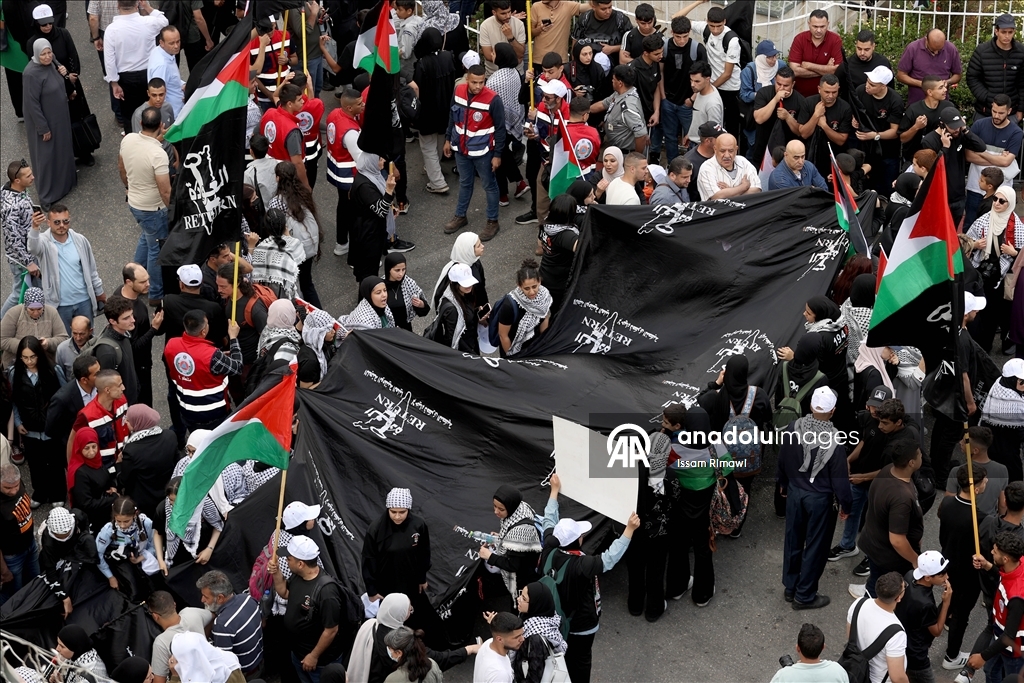الضفة.. فلسطين تحيي الذكرى الـ77 للنكبة بتظاهرات تندد بإبادة غزة