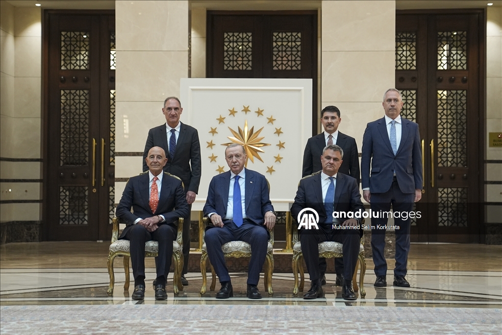 Cumhurbaşkanı Erdoğan, 3 ülkenin büyükelçisini kabul etti