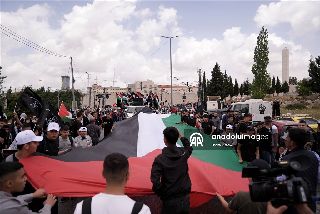 الضفة.. فلسطين تحيي الذكرى الـ77 للنكبة بتظاهرات تندد بإبادة غزة