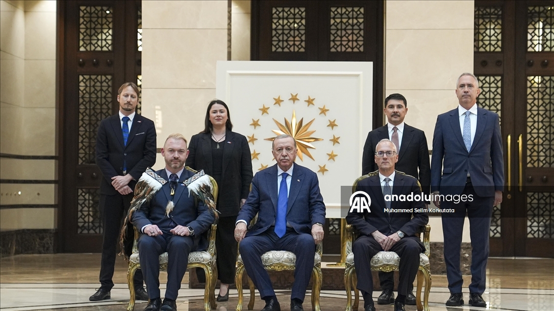 Cumhurbaşkanı Erdoğan, 3 ülkenin büyükelçisini kabul etti