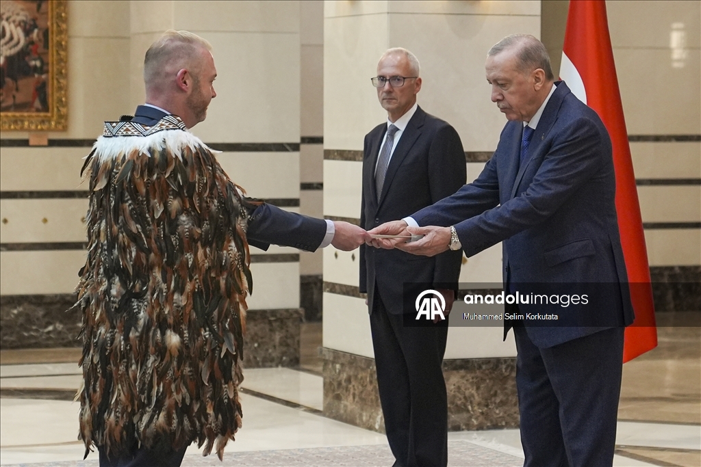 Cumhurbaşkanı Erdoğan, 3 ülkenin büyükelçisini kabul etti