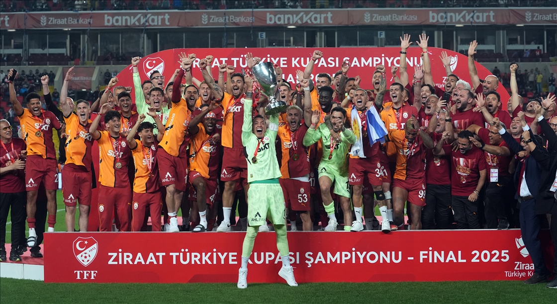 Futbolda 63. Türkiye Kupası Galatasaray'ın
