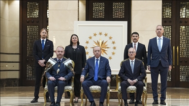 Cumhurbaşkanı Erdoğan, 3 ülkenin büyükelçisini kabul etti