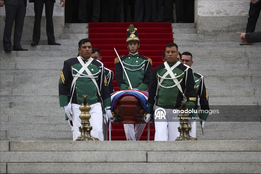 Uruguayans bid farewell to former President Jose "Pepe" Mujica