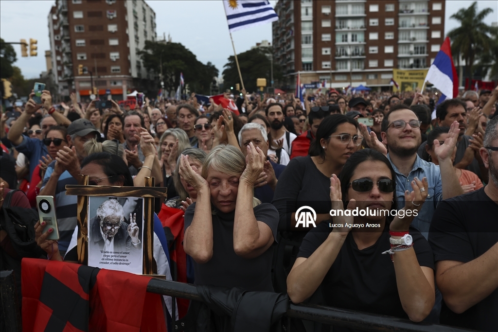 Uruguayans bid farewell to former President Jose "Pepe" Mujica