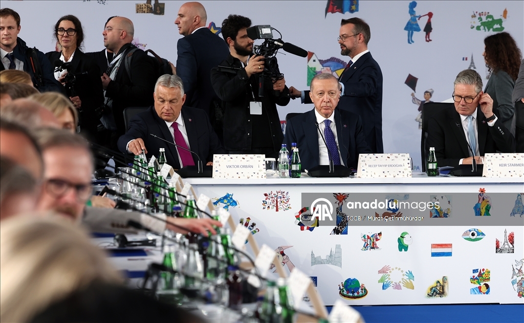 Cumhurbaşkanı Erdoğan, Avrupa Siyasi Topluluğu 6. Zirvesi'ne katıldı