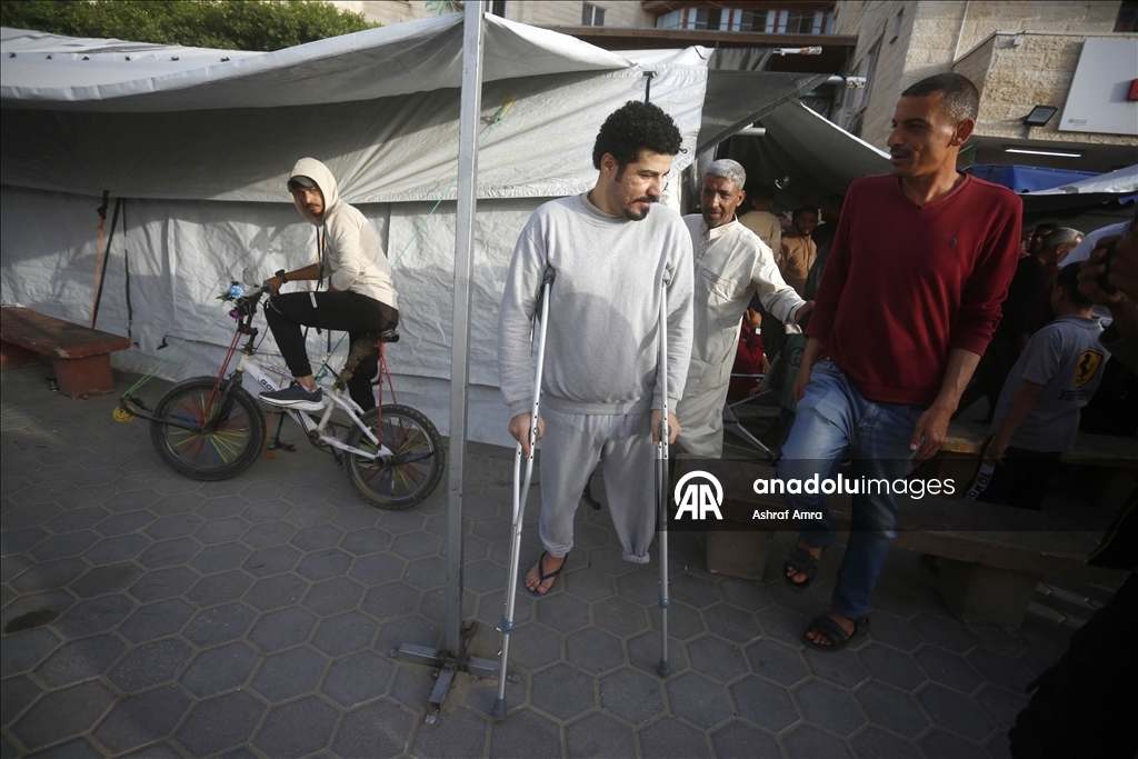 Serbest bırakılan 10 Filistinli esir Gazze’ye ulaştı
