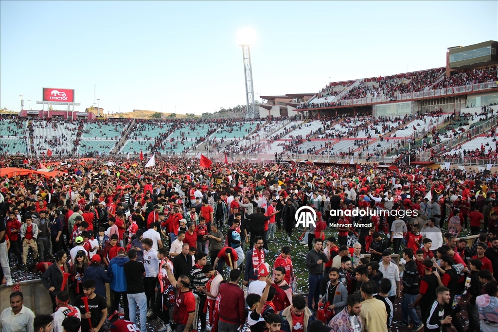 Tebriz Traktör, İran Körfez Pro Ligi’nde ilk şampiyonluğunu kutladı