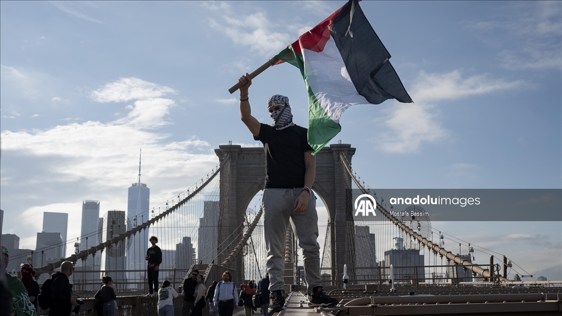 New York'ta Nekbe'nin 77. yılı anıldı