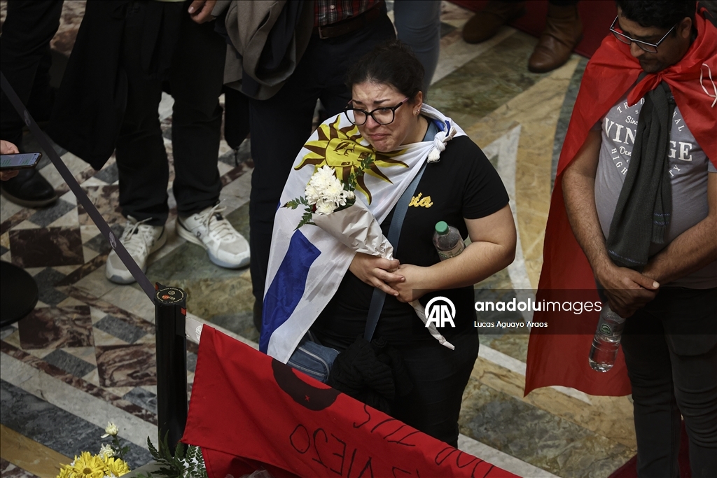 Uruguayans bid farewell to former President Jose "Pepe" Mujica