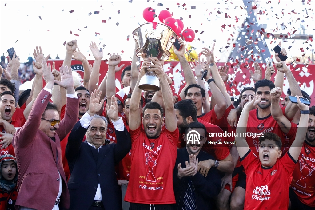 Tebriz Traktör, İran Körfez Pro Ligi’nde ilk şampiyonluğunu kutladı