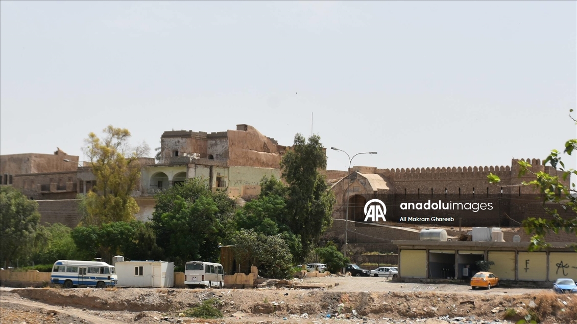 Irak'taki Tarihi Kerkük Kalesi