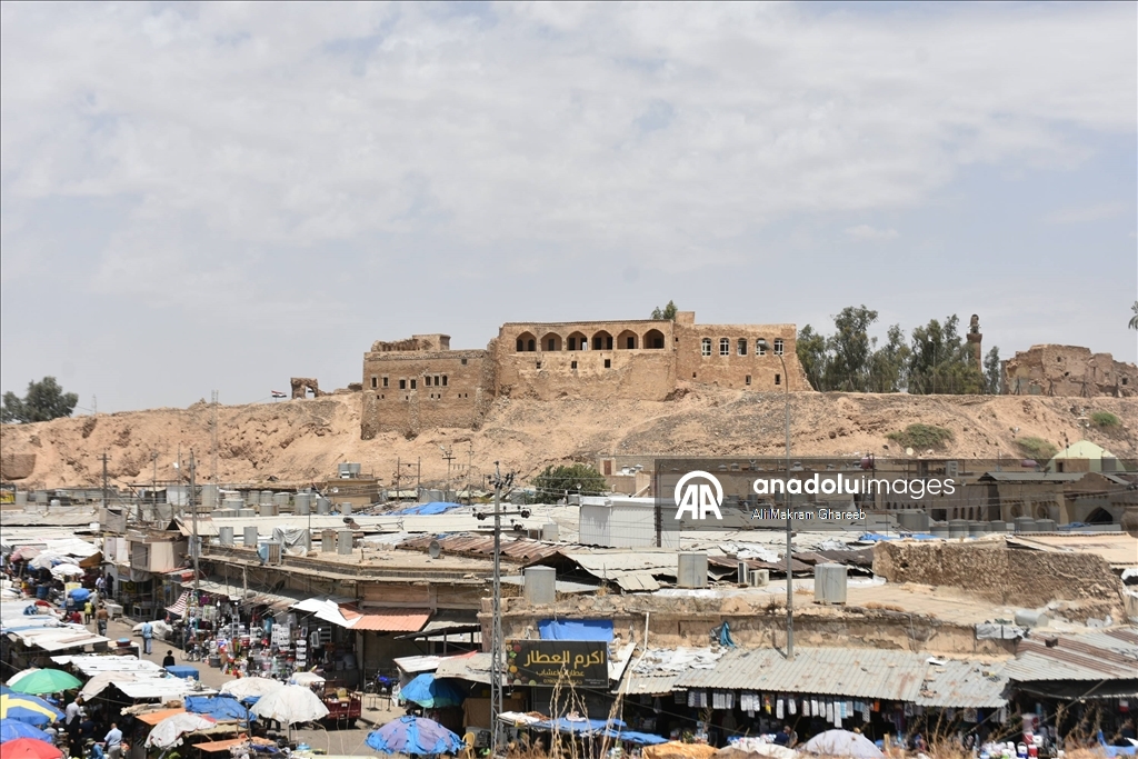 Irak'taki Tarihi Kerkük Kalesi