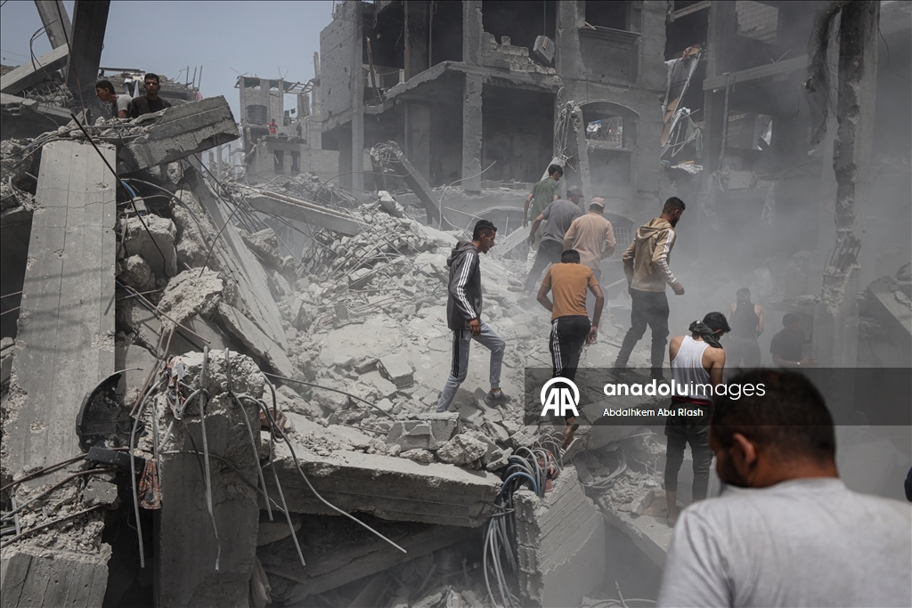 İsrail'in Gazze'ye yönelik saldırıları sürüyor