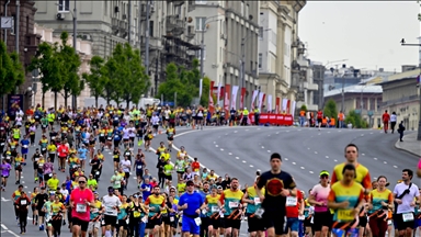 Moskova Garden Ring'de 15 km etaplı bayrak yarışı