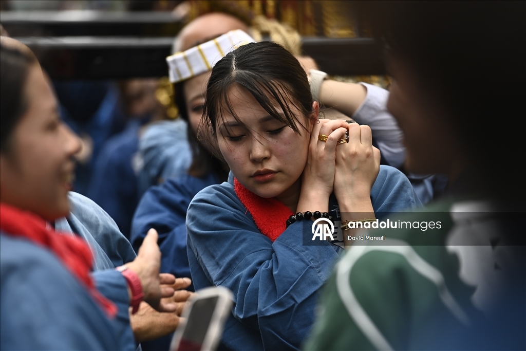 Japonya'da Sanja Matsuri Festivali