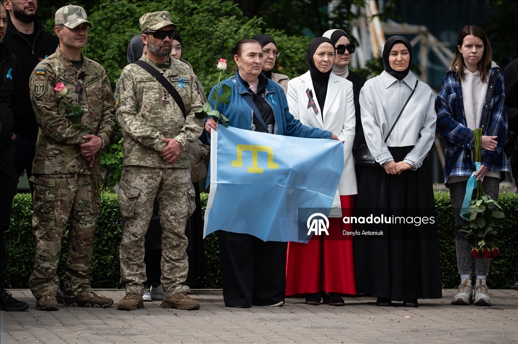 Kiev'de Kırım Tatarlarının sürgün edilmesinin 81. yıldönümü