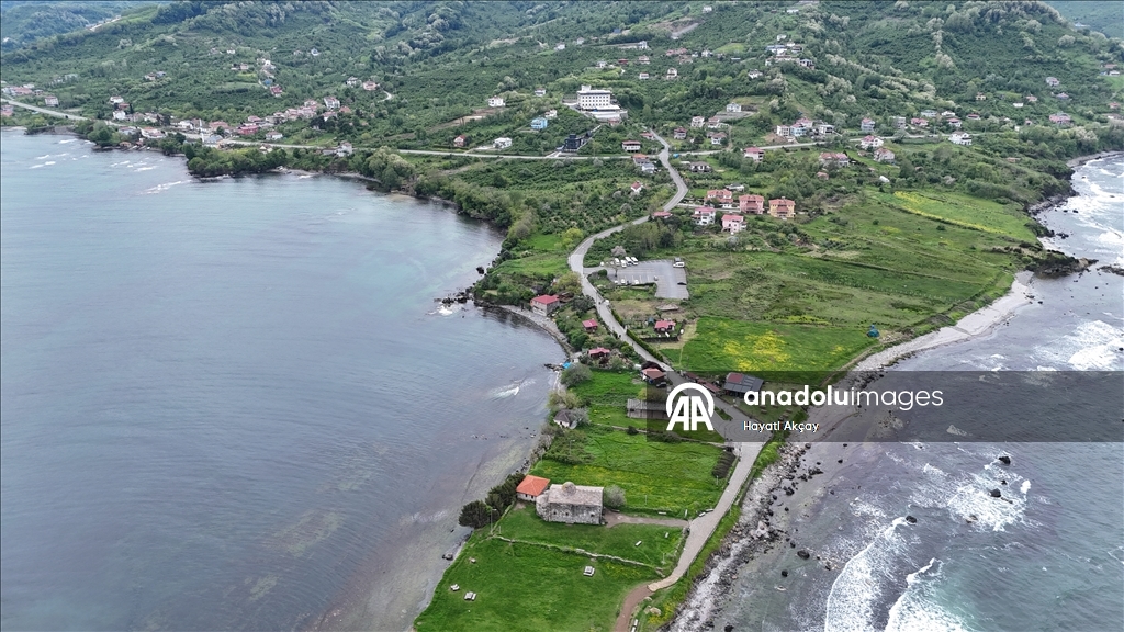Ordu'daki Yason Burnu ve Hoynat Adası günde 5 bin turisti ağırlıyor