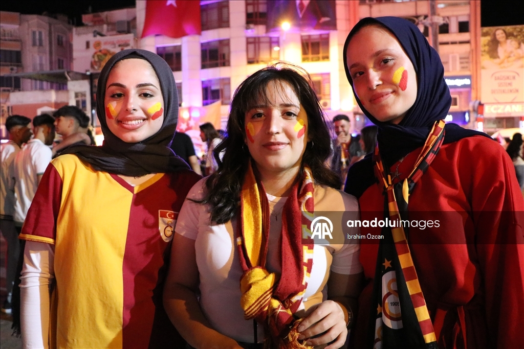 Galatasaray’ın Süper Lig şampiyonluğu Kilis'te kutlandı