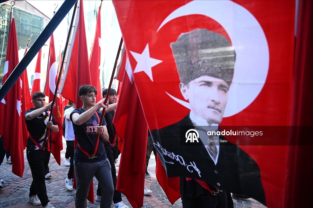 Edirne'de 19 Mayıs Atatürk'ü Anma Gençlik ve Spor Bayramı kutlandı