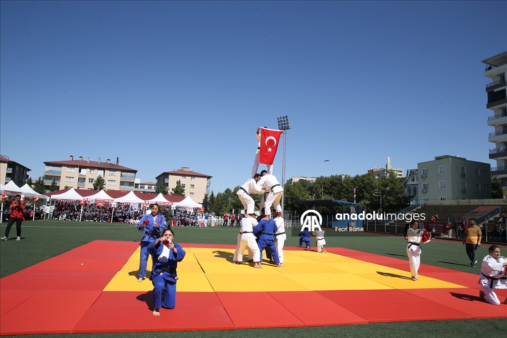 Siirt'te 19 Mayıs Atatürk'ü Anma, Gençlik ve Spor Bayramı kutlandı