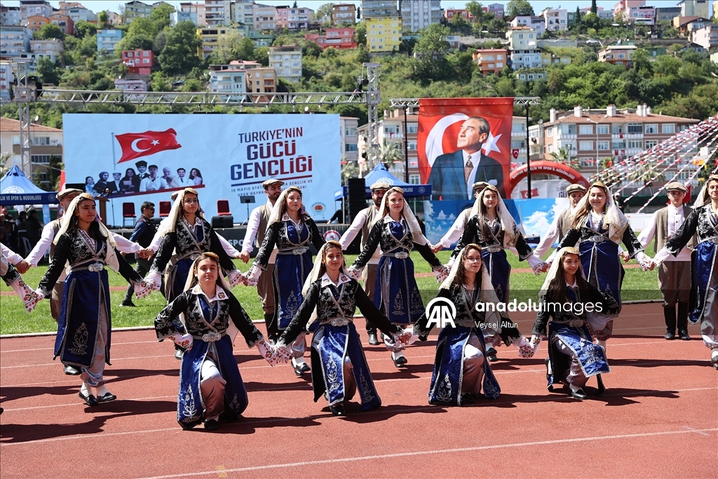 Milli Mücadele'nin başladığı Samsun'da 19 Mayıs kutlanıyor