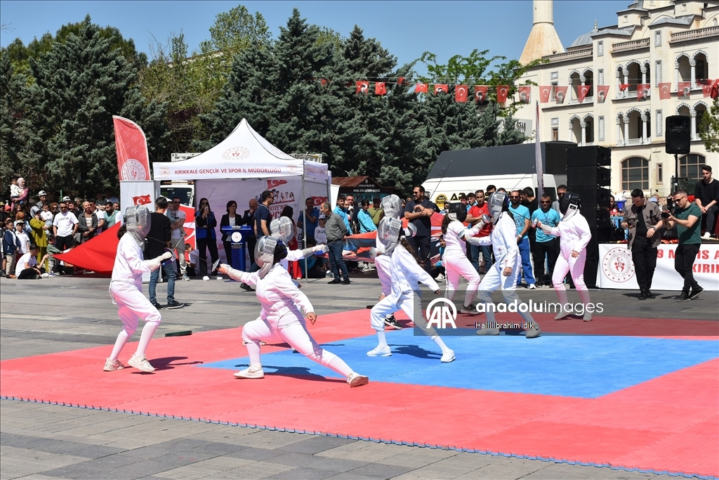 Kırıkkale’de 19 Mayıs Atatürk'ü Anma, Gençlik ve Spor Bayramı kutlandı