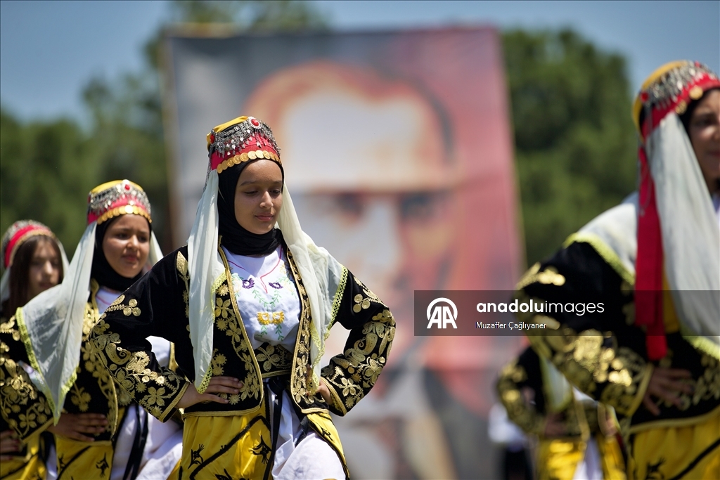 Osmaniye'de 19 Mayıs Atatürk'ü Anma, Gençlik ve Spor Bayramı kutlandı