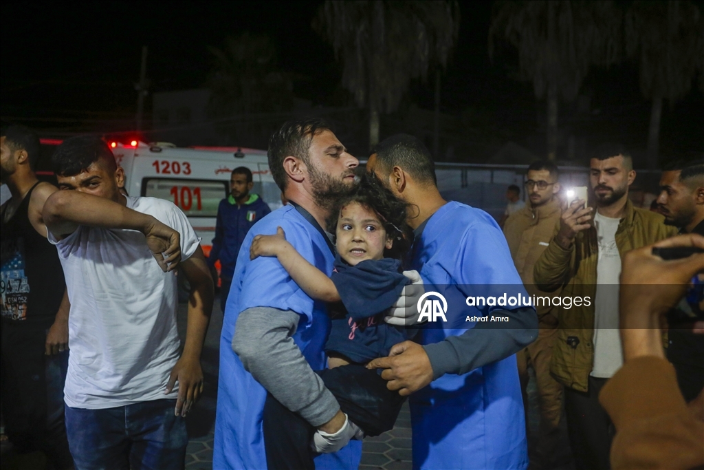 İsrail'in Gazze'ye yönelik saldırıları sürüyor