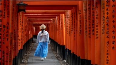 Japonya'nın dilek ve şükran simgesi: Fushimi Inari Tapınağı