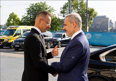 Хакан Фидан встретился с коллегами перед неформальным саммитом ОТГ в Будапеште