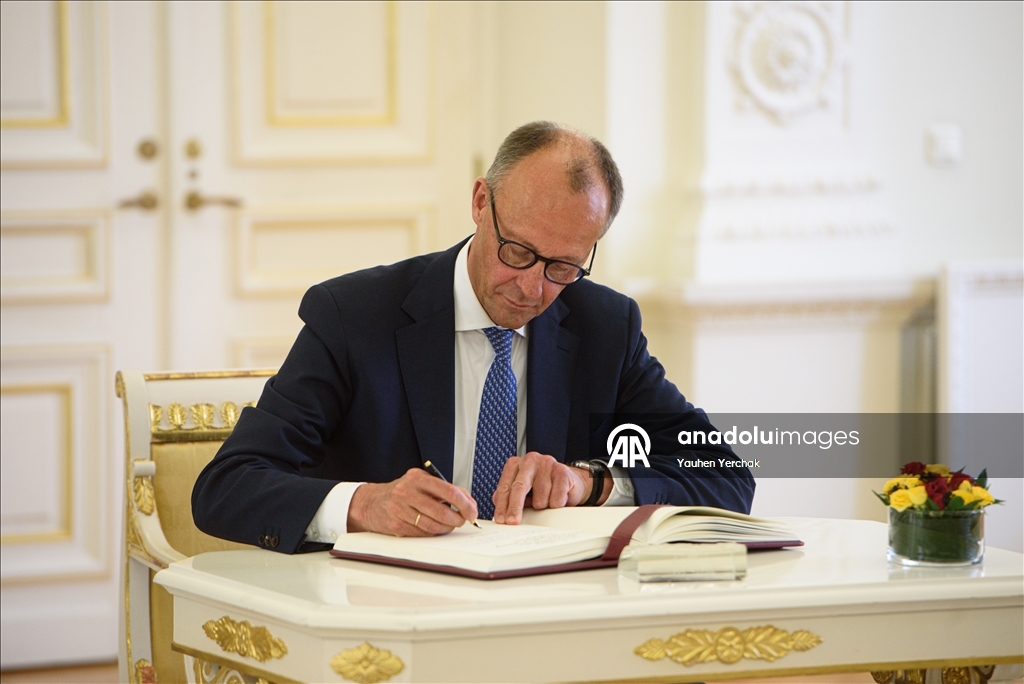 В Вильнюсе прошла встрече канцлера ФРГ и президента Литвы