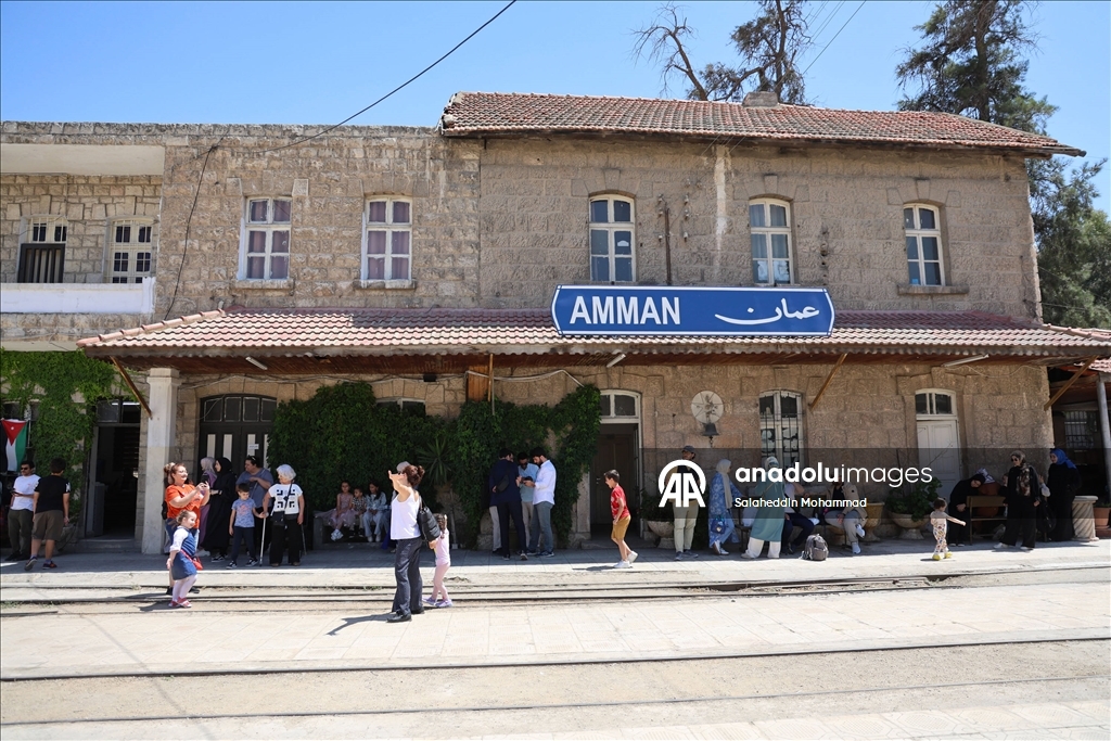 Amman’da Türk kurumları çalışanlarına Hicaz Demiryolu’nda nostaljik tren turu