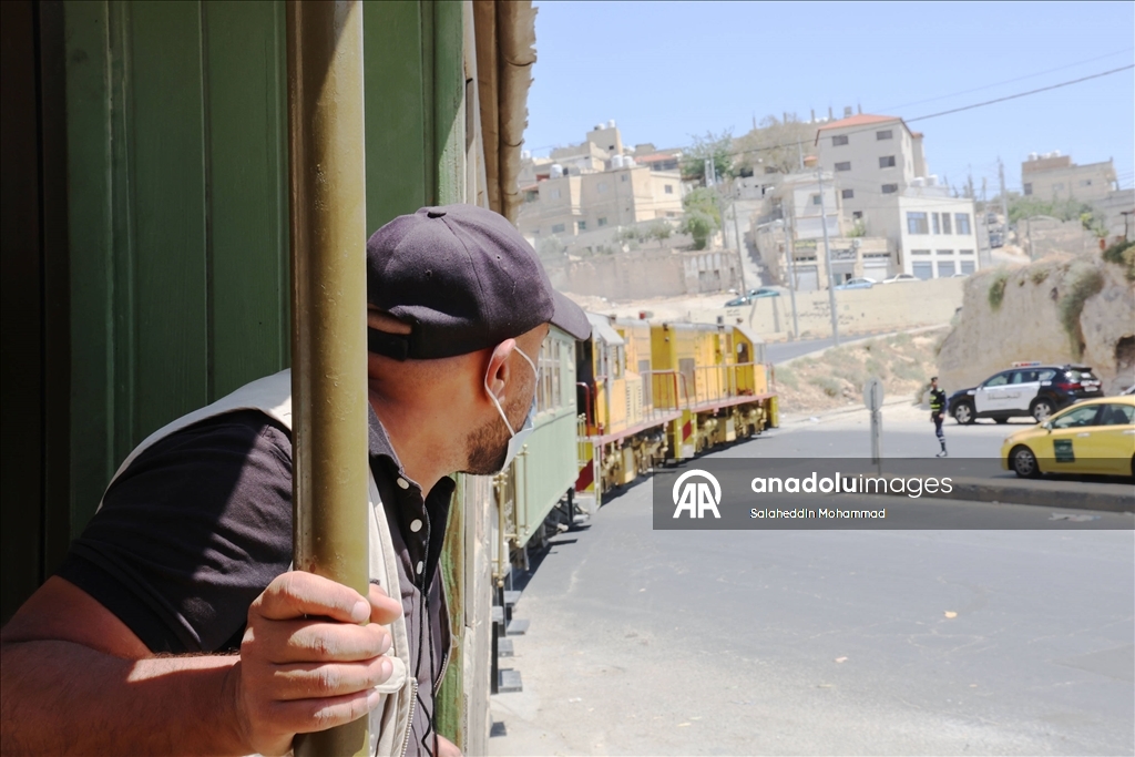 Amman’da Türk kurumları çalışanlarına Hicaz Demiryolu’nda nostaljik tren turu