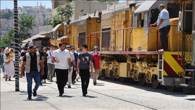 Amman’da Türk kurumları çalışanlarına Hicaz Demiryolu’nda nostaljik tren turu