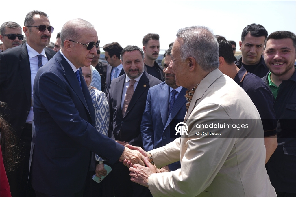 Cumhurbaşkanı Recep Tayyip Erdoğan, 7. Etnospor Kültür Festivali'ni ziyaret etti