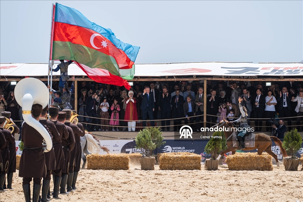 Cumhurbaşkanı Recep Tayyip Erdoğan, 7. Etnospor Kültür Festivali'ni ziyaret etti
