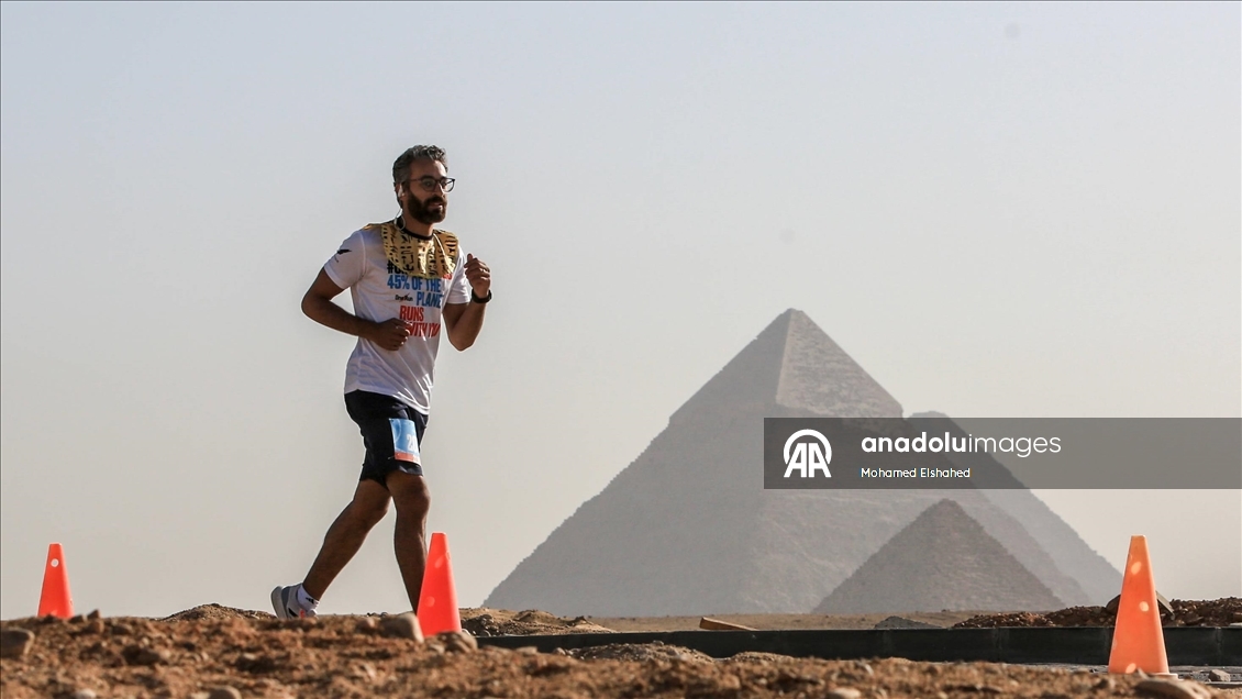 Mısır’da "One Run” Maratonu düzenlendi