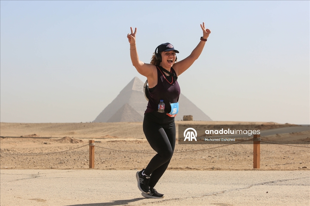 Mısır’da "One Run” Maratonu düzenlendi