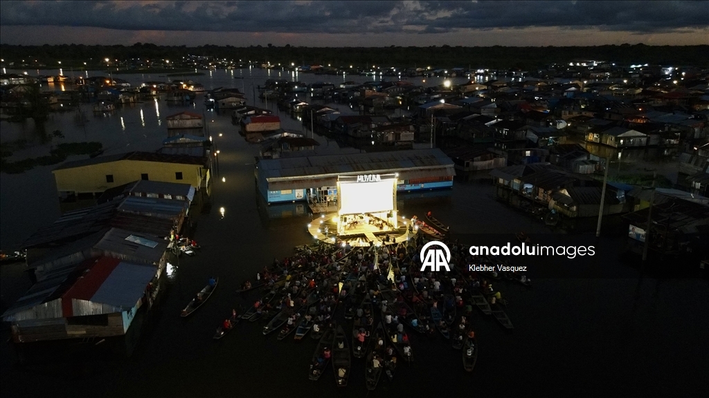  Amazon'un kalbinde yüzen sinema: Muyuna Festivali