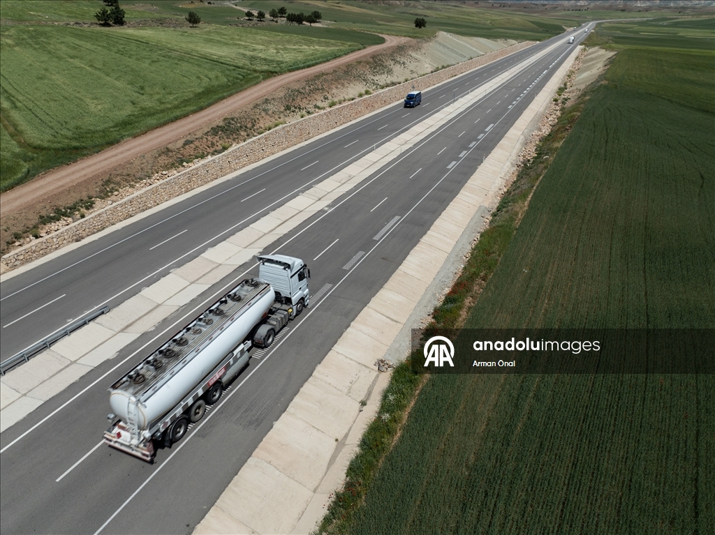 "Melodili yol uygulaması" Türkiye'de ilk kez Ankara'nın Nallıhan ilçesinde kullanıldı