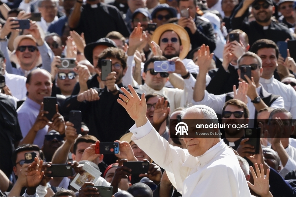 El papa León XIV celebra la misa de inauguración de su pontificado 5